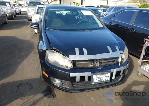 2012 Volkswagen Golf Tdi 4-Door from USA, damaged, VIN WVWDM7AJ4CW040234